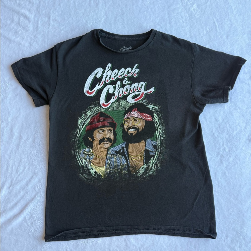 Cheech & Chong Graphic T-Shirt - Black